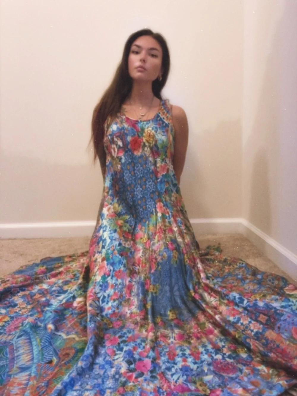 Johnny Was maxi dress - Picture 1 of 3